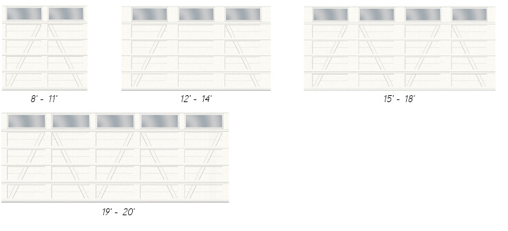 Layouts A Layout, 2-Slat Base