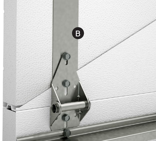 Full-length reinforcing plates drawing